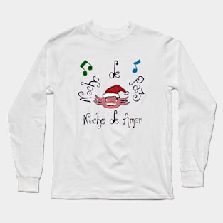 Christmas Axolotl Long Sleeve T-Shirt